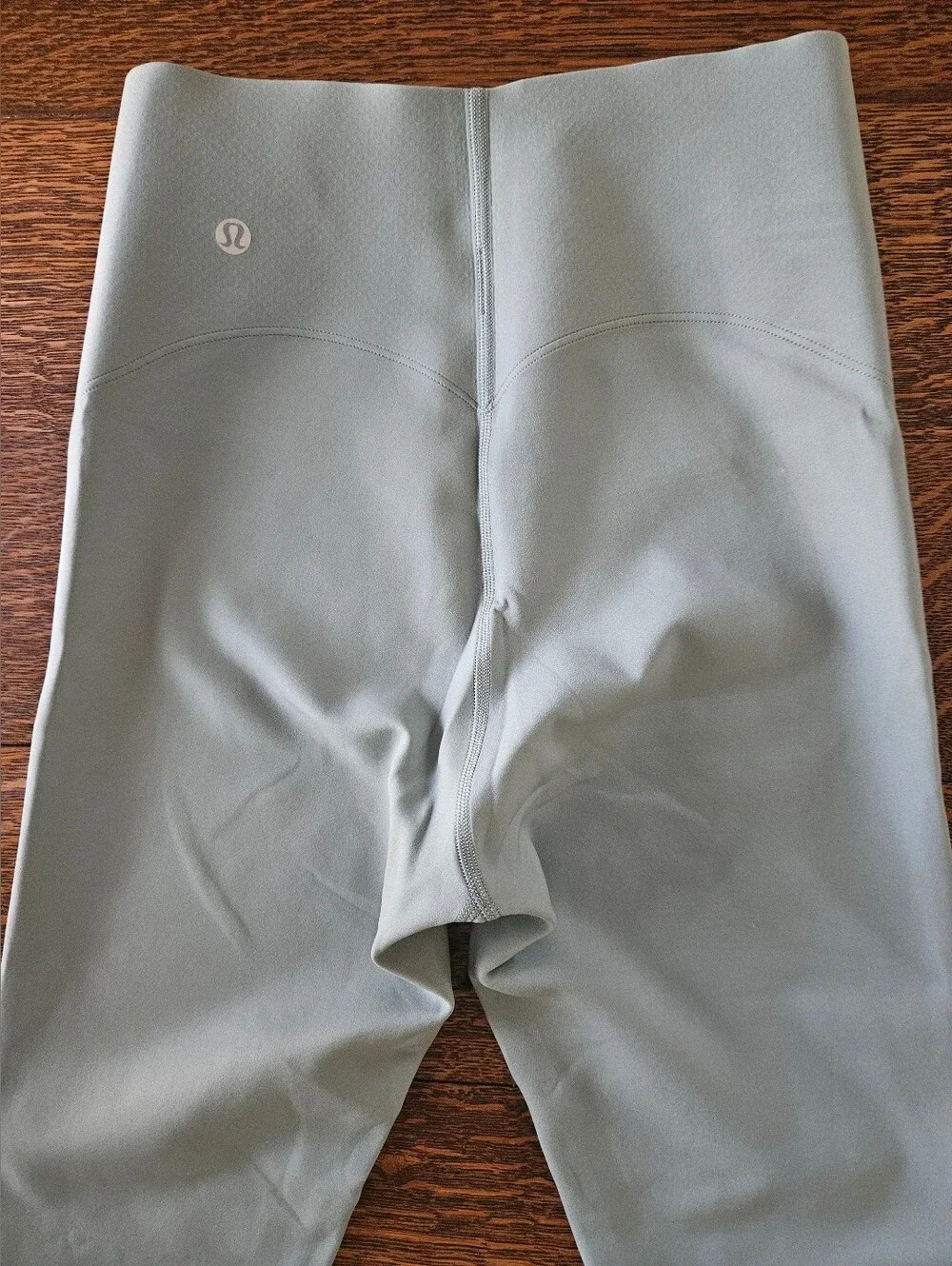 Lululemon Ultralu Contour-Seam High-Rise Leggings Blue Green Size 6